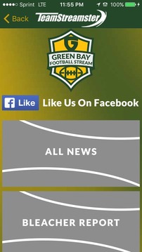 Green Bay Football STREAM游戲截圖3