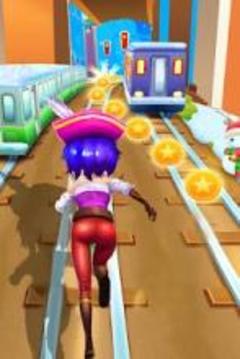 Subway Runner: Subway Girl游戲截圖1