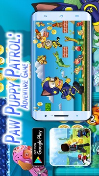 * super Paw Surfer Patrol: Marshall Adventure游戲截圖5