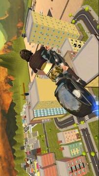 Flying Moto Bike City Ride 3D游戲截圖2