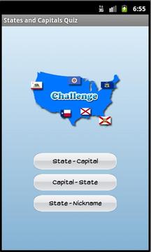States and Capitals Quiz游戲截圖2