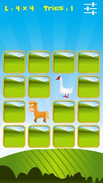 Farm matching Memory game游戲截圖4