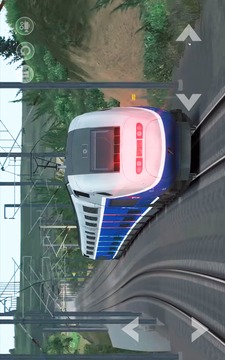 Train Sim : Modern Rail Track Tourist Transport 3D游戏截图1