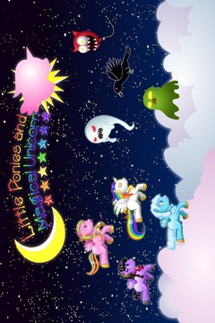 Magical Pony Canyon Race游戲截圖1