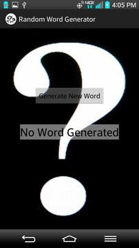 Random Word Generator游戲截圖1