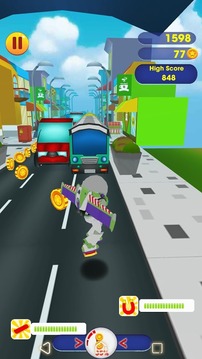 Buzz the Toy LightYear Subway Adventure Runner游戲截圖2