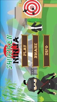 Shuriken Ninja Funny游戲截圖1