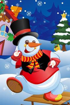 Funny Snowman Dress Up游戲截圖1
