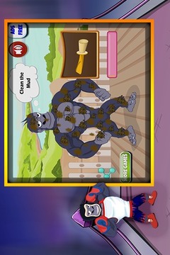 Pet Caring Boxing Gorilla游戲截圖2
