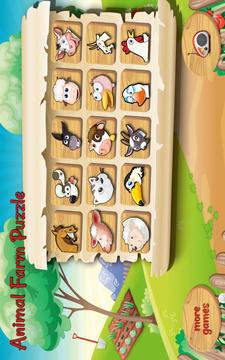 Animal Farm Puzzle游戲截圖1
