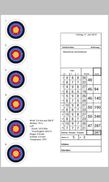 Archery Score Counter游戲截圖3