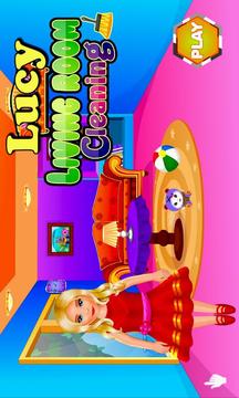Lucy Living Room Cleaning游戲截圖1