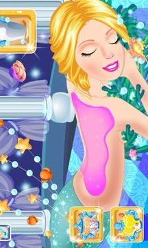 Mermaid Princess Spa Salon游戏截图2