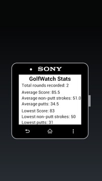 Golf SmartWatch游戲截圖3