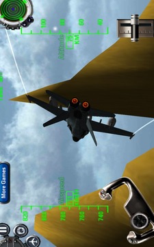 飞机飞行3D疯狂游戏截图2