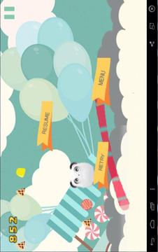 Cute Panda Flying Game Free游戲截圖3