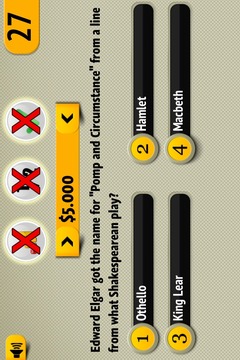 Millionaire Quiz Game游戲截圖5