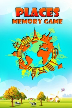 Places Memory Match游戲截圖1
