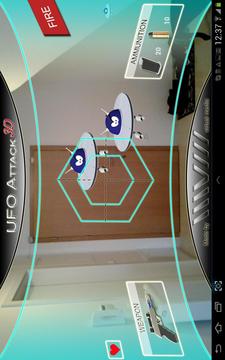 UFO Attack 3D Live LITE游戲截圖1
