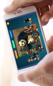 Jigsaw Panda Kids游戲截圖3