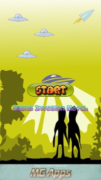 Aliens Invasion Match游戲截圖1