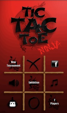 Tic Tac Toe Ninja游戲截圖1