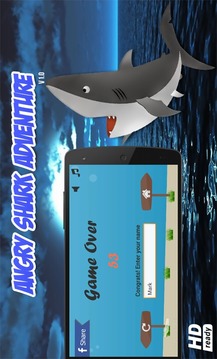 Angry Shark Adventure游戏截图3