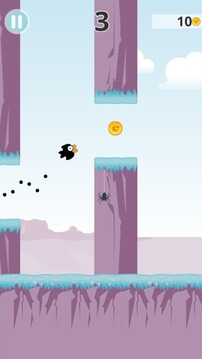 Flippy Black Bird游戲截圖2
