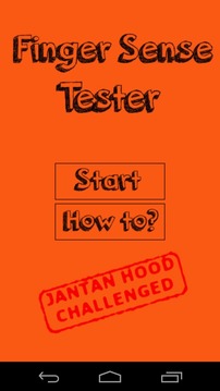 Finger Sense Tester游戲截圖1