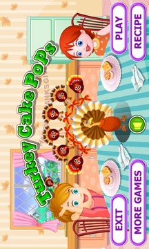Turkey Cake Pops游戲截圖1