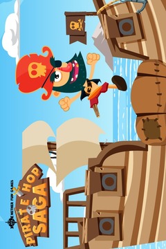 Pirate Hop Saga: Coin Raider游戲截圖1
