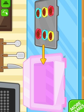 Chocolate cupcake maker游戲截圖1