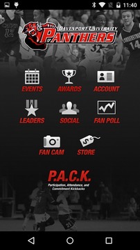 Panther Athletics Rewards游戲截圖1