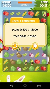 Vegetables Crush Game游戲截圖2