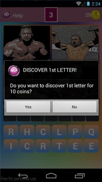 Wrestling Sketch Words Trivia游戏截图4