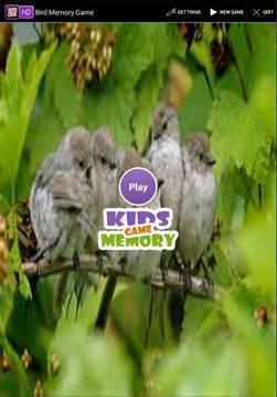 Bird Memory Game游戲截圖1