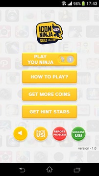 Icon Ninja Quiz Guess the App游戲截圖3
