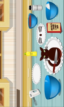 Cooking Game Black Cat Cake游戲截圖1
