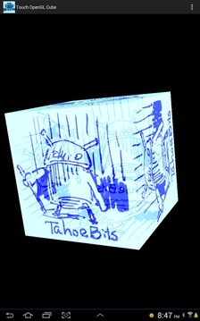 Touch OpenGL Cube游戲截圖5