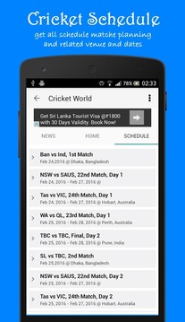 Cricket World - IPL LiveScore游戏截图2