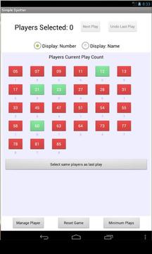 Simple Spotter Play Counter游戲截圖1