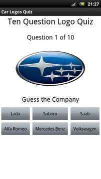 Car Logos Quiz游戲截圖1