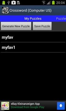 Crossword (Computer US)游戲截圖1