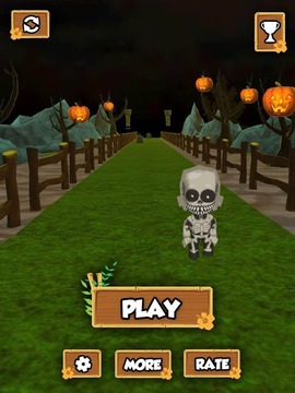 ZomoWeen Horror Halloween Run游戲截圖1