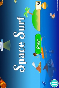 Space Surf : Shark Attack游戲截圖1