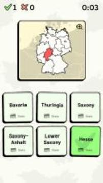 German States Quiz游戲截圖1