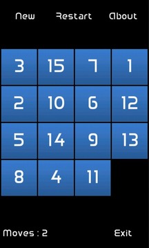 Puzzle15游戲截圖1