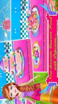 Unicorn Food Maker Chef游戲截圖1