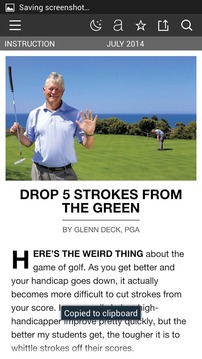 Golf Tips Magazine游戏截图4