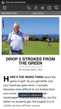 Golf Tips Magazine游戲截圖4